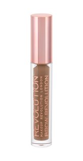Makeup Revolution London Brow Revolution Gel a pomáda na obočí 3,8 g Medium Brown pro ženy