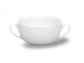 miska 300ml polév. 2ucha, porcelán, 2.jakost