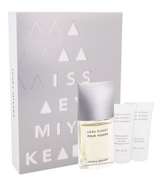 Issey Miyake L´Eau D´Issey Pour Homme toaletní voda 50 ml + sprchový gel 50 ml + balzám po holení 50 ml