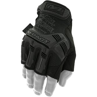 Rukavice Mechanix M-Pact BEZPRSTÉ ČERNÉ vel.L / 10