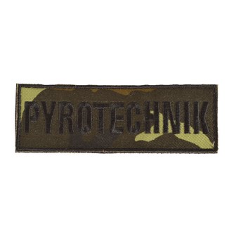 Nášivka PYROTECHNIK malá - vz.95 les CZ VELCRO