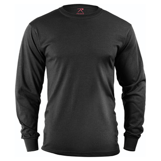 Triko s dlouhým rukávem ČERNÉ vel.XXL