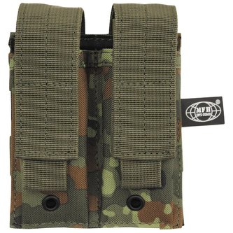 Sumka MOLLE na dva pistolové zásobníky FLECKTARN