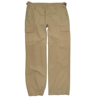 Kalhoty dámské US BDU rip-stop předeprané KHAKI vel.XL