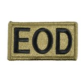 Nášivka EOD velcro OCP