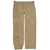 Kalhoty dámské US BDU rip-stop předeprané KHAKI vel.L