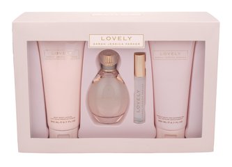 Sarah Jessica Parker Lovely parfémovaná voda 100 ml + sprchový gel 200 ml + parfémovaná voda 10 ml + tělové mléko 200 ml
