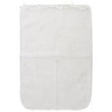 Pytel holandský na prádlo síťovaný BÍLÝ použitý