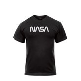 Triko s krátkým rukávem NASA ČERNÉ vel.3XL
