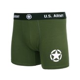 Trenýrky Boxer US Army ZELENÉ vel.L