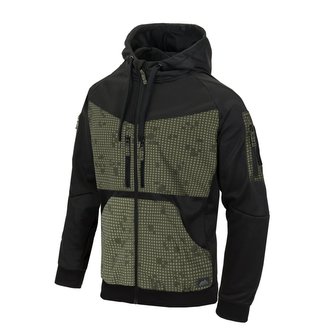 Mikina ROGUE ČERNÁ/DESERT NIGHT CAMO vel.S