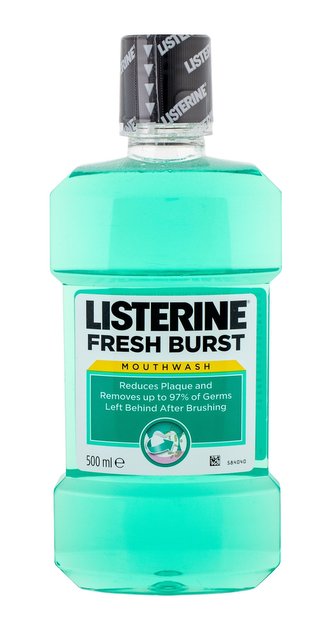 Listerine Mouthwash Ústní voda Fresh Burst 500 ml unisex