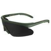 Brýle RAPTOR PRO sada 3 skla ZELENÉ