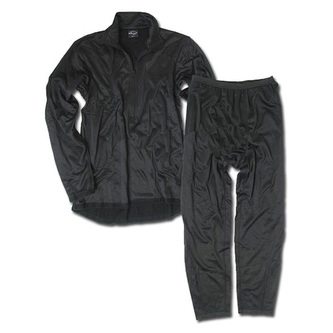 Komplet funkční spodky a triko ECWCS LEVEL 2 ČERNÉ vel.L