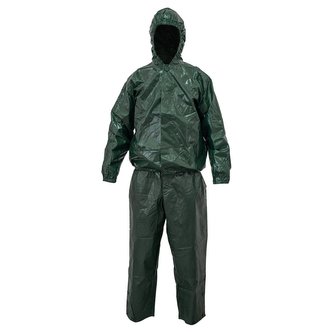 Souprava nepromokavá do deště PVC ZELENÁ vel.3