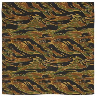 Šátek BANDANA 55x55 cm TIGER STRIPE CAMO
