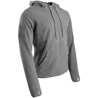 Mikina WARRIOR fleece ŠEDÁ vel.L