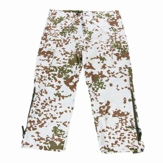 Kalhoty US MT-plus trilaminát SNOW CAMO vel.M