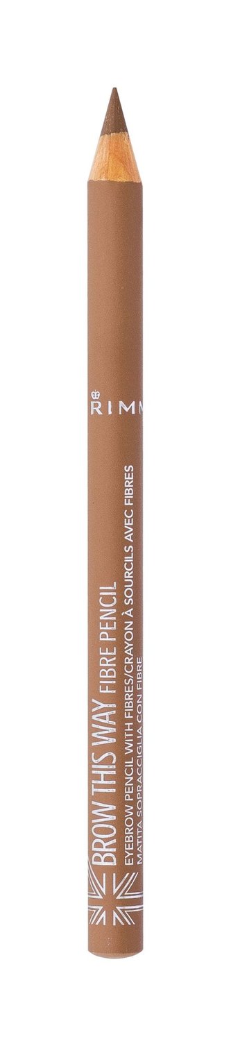 Rimmel London Brow This Way Tužka na obočí Fibre Pencil 1,08 g 001 Light pro ženy