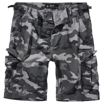 Kraťasy US BDU rip-stop GREY CAMO vel.4XL
