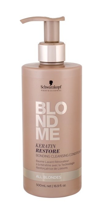 Schwarzkopf Blond Me Kondicionér Keratin Restore 500 ml pro ženy