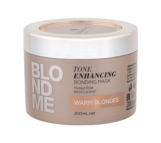 Schwarzkopf Blond Me Maska na vlasy Tone Enhancing 200 ml Warm Blondes Bonding Mask pro ženy
