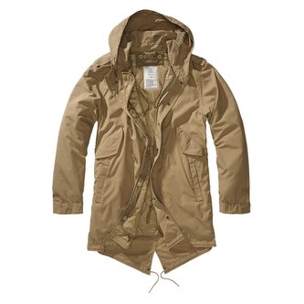 Bunda US M51 FISHTAIL PARKA CAMEL PÍSKOVÁ vel.XL