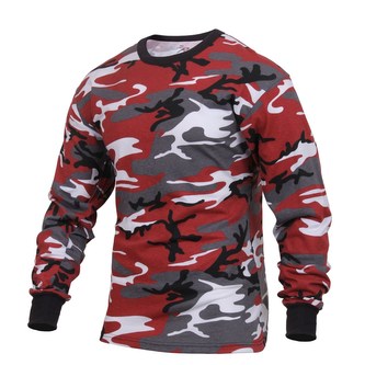 Triko s dlouhým rukávem RED CAMO vel.XXL