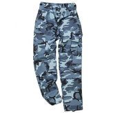 Kalhoty US BDU POLY polní SKY BLUE CAMO vel.L