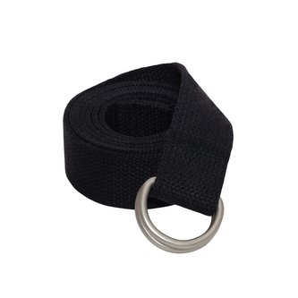 Opasek MILITARY D-RING EXPEDITION ČERNÝ vel.L (135 cm)