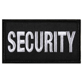 Nášivka SECURITY velcro 4,5 x 8,5 cm