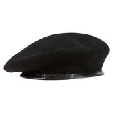 Baret ČERNÝ vel.L
