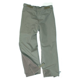 Kalhoty BW zateplené celorozepínací ZELENÉ nové