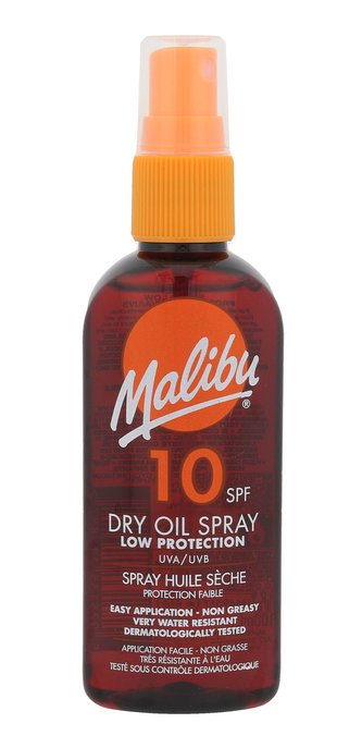 Malibu Dry Oil Spray Opalovací přípravek na tělo 100 ml SPF10 pro ženy