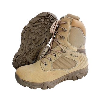 Boty taktické DELTA FORCE PÍSKOVÉ vel.44 / 10