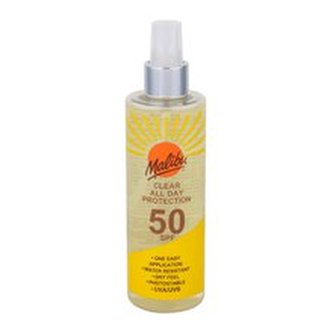 Malibu Clear All Day Protection Opalovací přípravek na tělo 250 ml SPF50 unisex