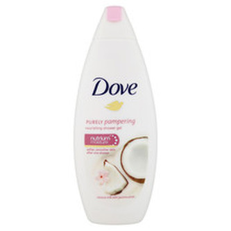 Dove Purely Pampering Sprchový gel Coconut Milk 500 ml pro ženy