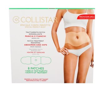 Collistar Special Perfect Body Pro zeštíhlení a zpevnění Patch-Treatment Reshaping Abdomen And Hips 8 ks pro ženy Collistar Special Perfect Body Pro zeštíhlení a zpevnění Patch-Treatment Reshaping Abdomen And Hips 8 ks pro ženy
