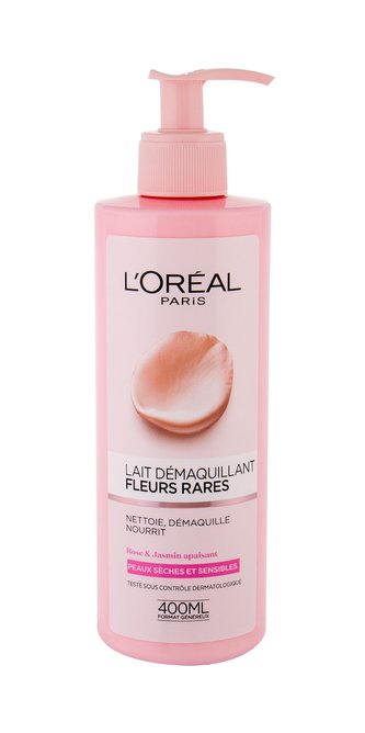 L´Oréal Paris Fine Flowers Čisticí mléko 400 ml pro ženy