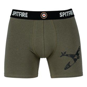 Trenýrky Boxer SPITFIRE ZELENÉ vel.M