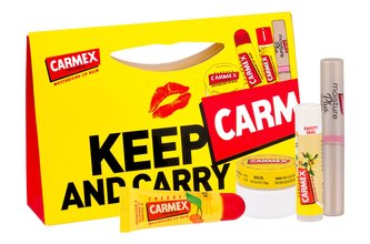 Carmex Classic balzám na rty Classic 7,5 g + balzám na rty SPF15 10 g Cherry + balzám na rty SPF15 4,25 g Vanilla + balzám na rty Moisture Plus 2 g Pink