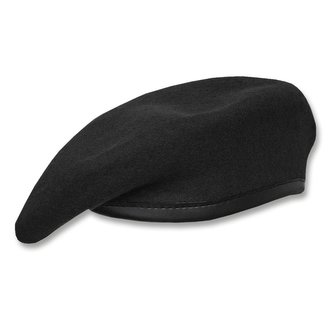 Baret vlněný BW CDO ČERNÝ vel.57