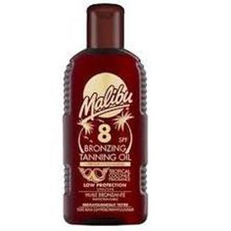 Malibu Bronzing Tanning Oil Opalovací přípravek na tělo 200 ml SPF8 pro ženy
