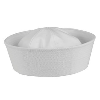 Čepice námořnická SAILOR US NAVY BÍLÁ