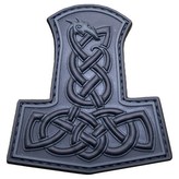 Nášivka Thórovo kladivo DRAGON ČERNÁ