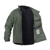 Bunda CONCEALED CARRY softshell ZELENÁ vel.XL