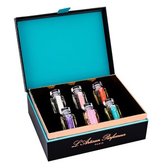 L´Artisan Parfumeur Mini Set 4 6x5 ml - edp Caligna + edt La Chasse aux Papillons + edp L´eau D´Ambre Extreme + edp Mure et Musc Extreme + edp Rose Privee + edt Timbuktu