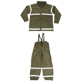 Komplet větru a vodě odolný ITALSKÝ s reflexním pruhem vel.58