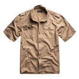 Košile M65 BASIC s krátkým rukávem KHAKI vel.M