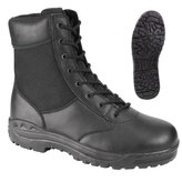 Boty SECURITY FORCED ENTRY 8'' ČERNÉ vel.6,5